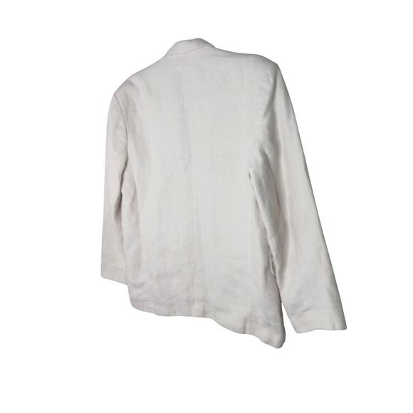ANINE BING Linen Front Button Quinn Blazer - Picture 8 of 15